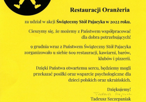 PAH Świąteczny Stół Pajacyka